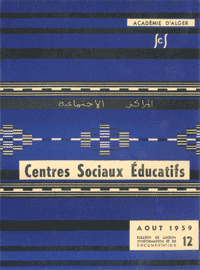 CSE BULLETIN N° 12 - Août 1959