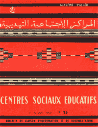 CSE BULLETIN N° 13 - 1er Trimestre 1960