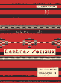 CSE BULLETIN N° 9 - Mars-Avril-Mai 1958
